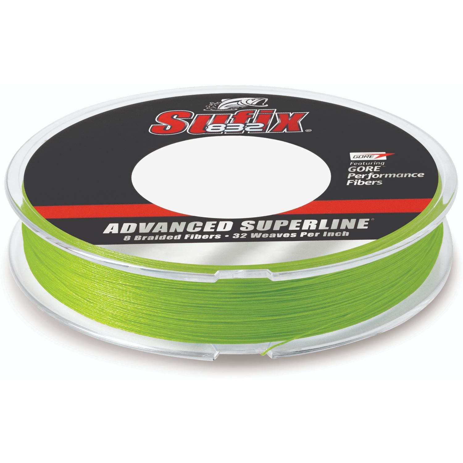 30LBS Neon Lime 300Yds Sufix Advanced Superline Braid from Fish On Outlet