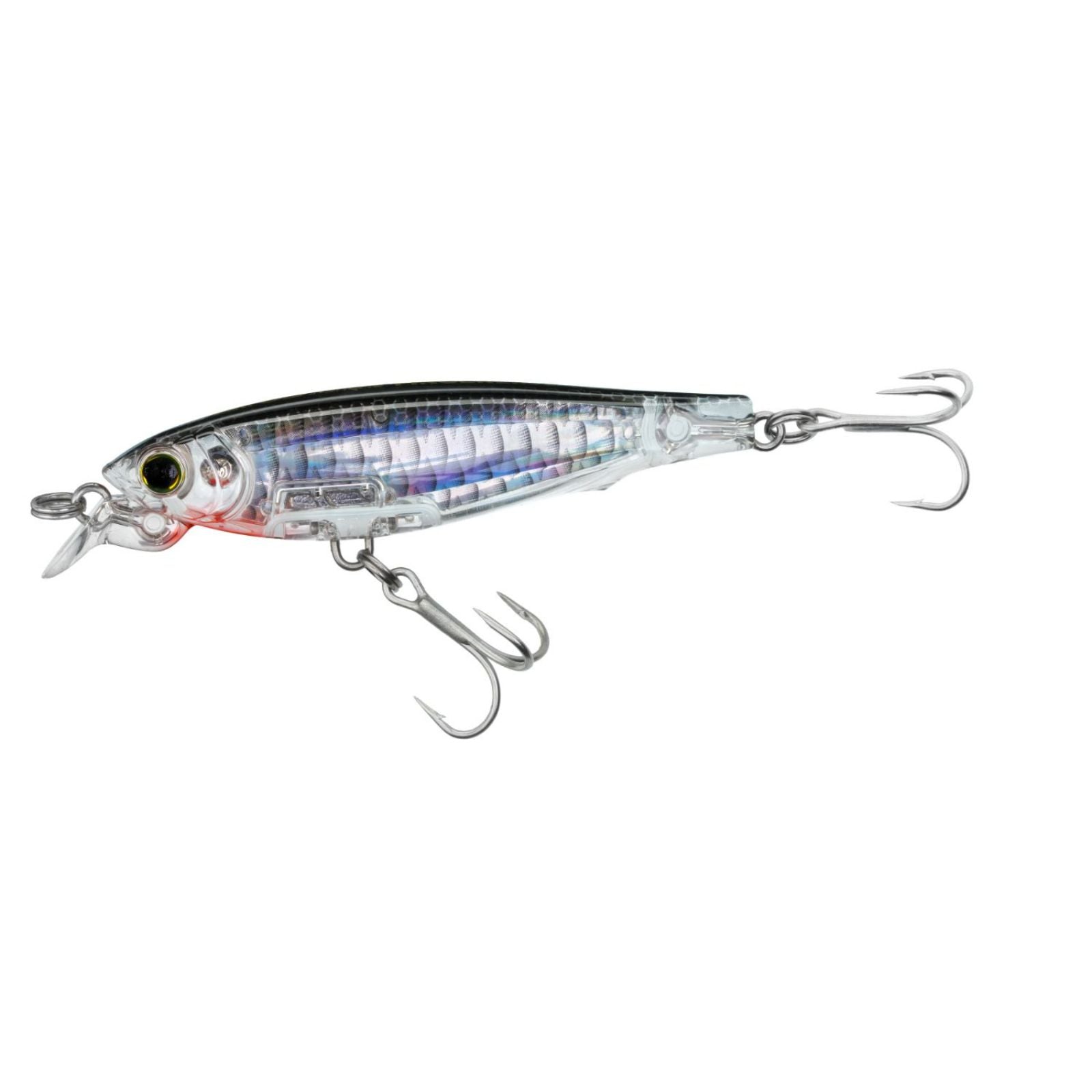 Silver Black 70mm 2.75inch Yo-Zuri 3D Inshore Fingerling Lures from Fish On  Outlet