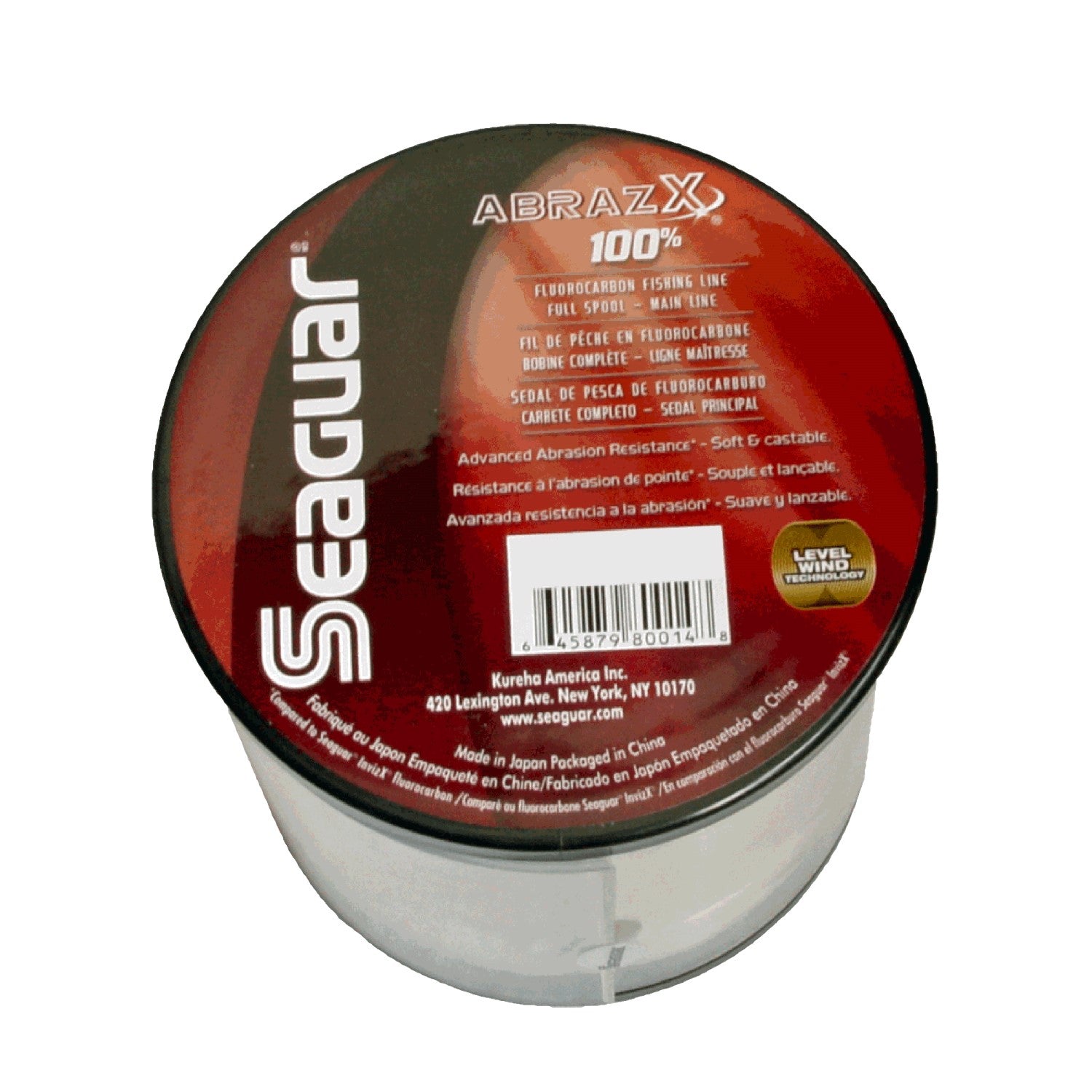 1000Yds 12LBS Seaguar Abrazx Fluorocarbon Fishing Line from Fish On Outlet
