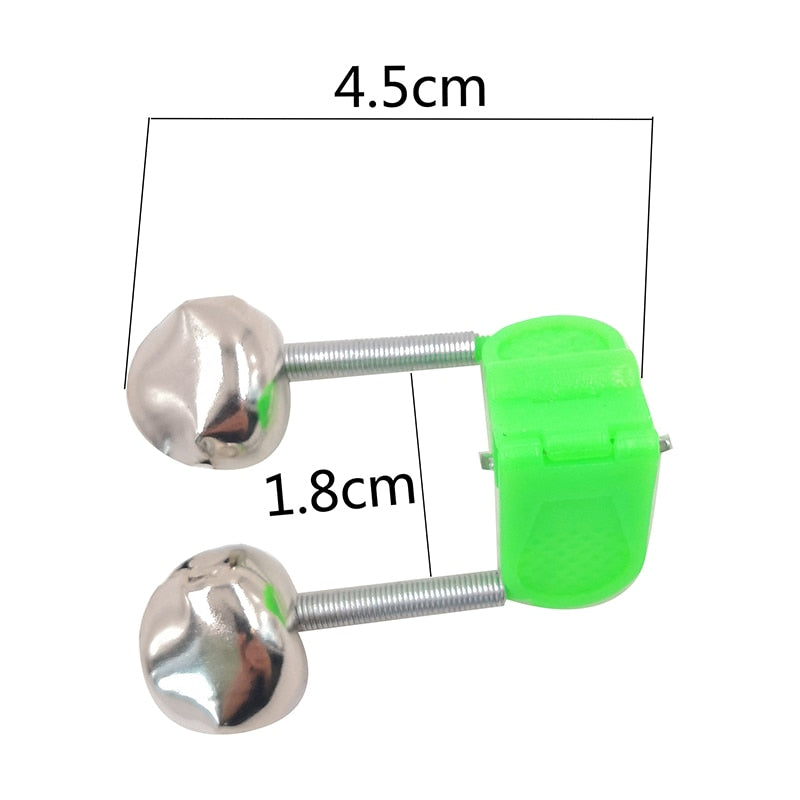 Fishing Bell Alarms Clips to Fishing Rod/Line Bells Alarm Fishing