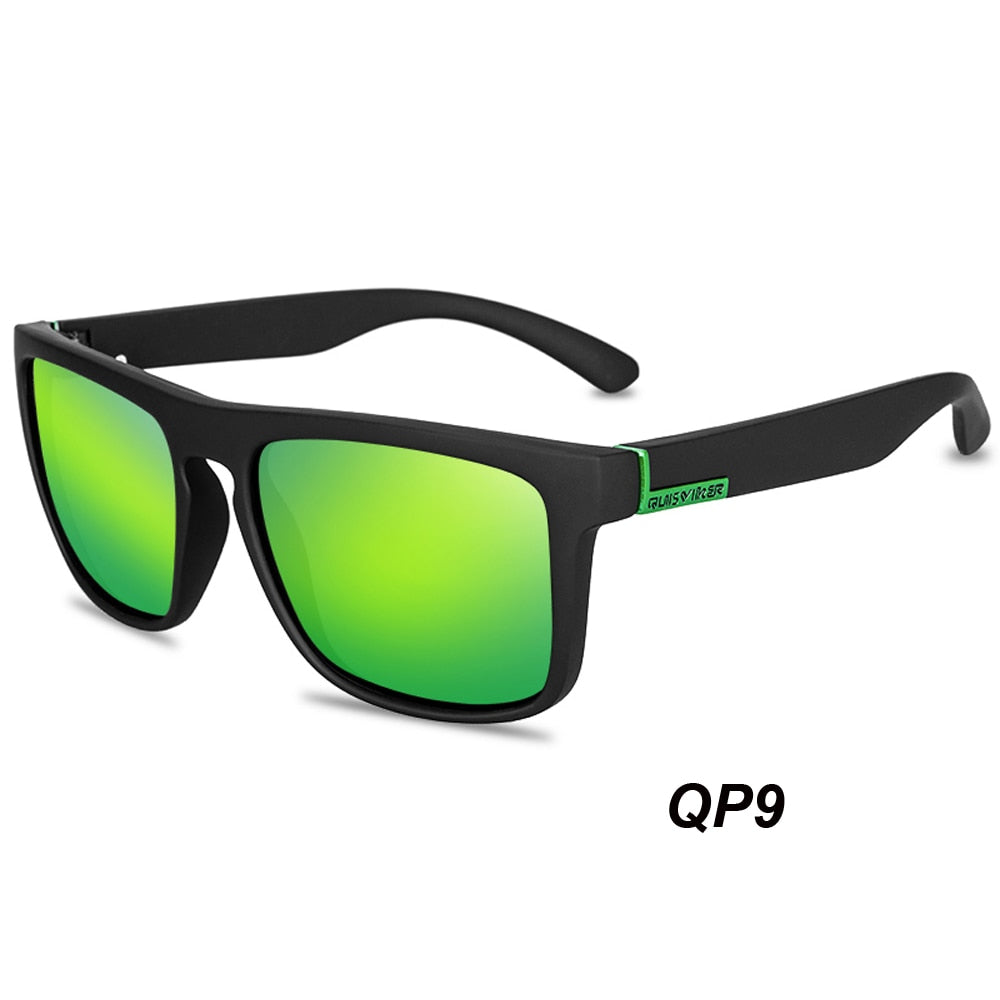 QUISVIKER Brand Designer New Polarized Glasses Men Women Fishing Sunglasses  Sport Sun Goggles Camping Hiking Driving Eyewear
