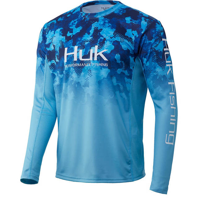 HUK Fishing Shirts Men's Outdoor Summer Long Sleeve Hoodie UPF 50+ T-shirt  Tops UV Protection Fishing Clothes Camisa De Pesca - AliExpress