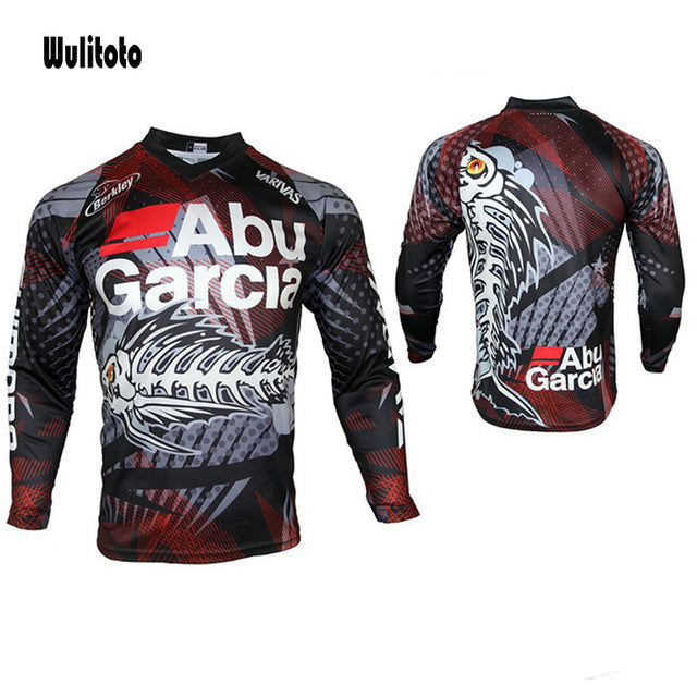 New Shirt Promo Fishing Abu Garcia Logo Sport Shirt