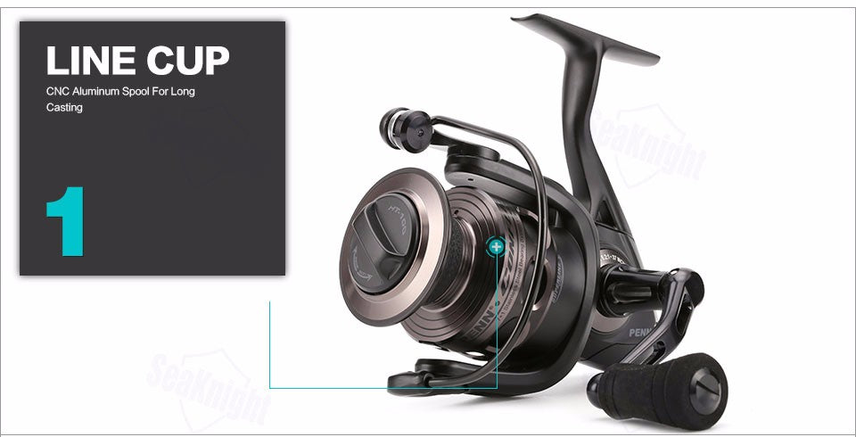 Conflict Cft Full Metal Spinning Penn Fishing Reel from Fish On Outlet