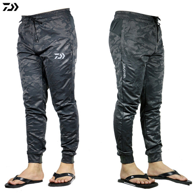 Camouflage Outdoor Fishing Daiwa Men's Pants from Fish On Outlet 2 / L