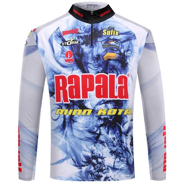 Blue Quick Drying Rapala Anti UV Sun Protection Clothes from Fish On Outlet