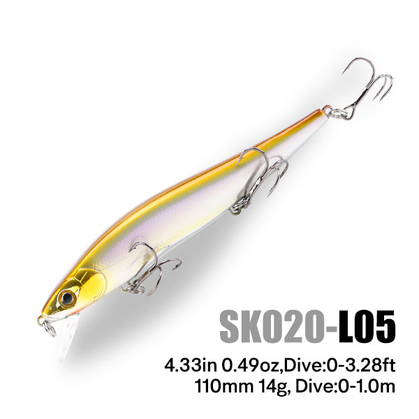 SK008 Minnow SeaKnight Hard Fishing Lure from Fish On Outlet