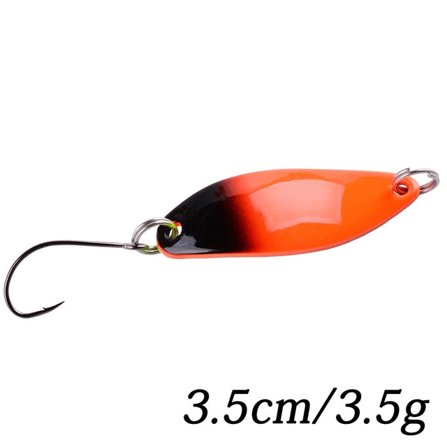 Sample Fishing Spoon Lures 3 5cm 3 7g 8hooks Spinner Hard Bait Spoons Metal Fishing  Lure Fly Fishing 18699749108 From Youyig8, $38.11