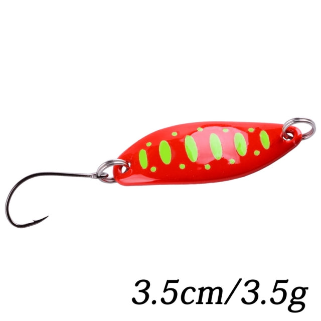 Sample Fishing Spoon Lures 3 5cm 3 7g 8hooks Spinner Hard Bait Spoons Metal Fishing  Lure Fly Fishing 18699749108 From Youyig8, $38.11