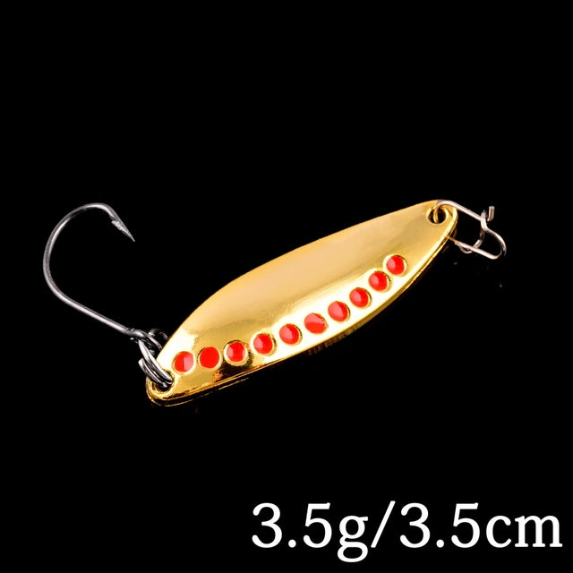 10 Pieces Spinner Fishing Lures, Metal Spoon Spinner Bait Set, Sequins,  Fishing Lures, Artificial Fish, Bait Fishing Device For Trout, Bass,  Salmon, P