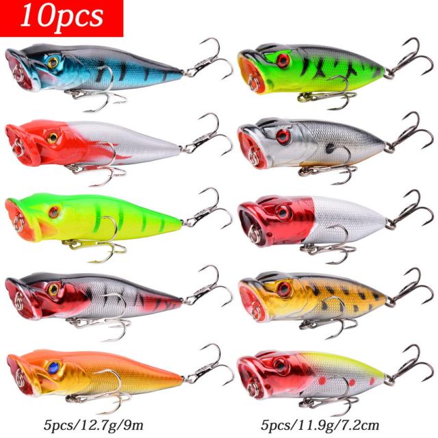 ZWMING Bass Crankbait Fishing Lures Set,Diving Wobblers Artificial Bait  with 3D Eyes,Lifelike Swimbait for Freshwater Saltwater Fishing,14pcs in  Tackle Box, Plugs -  Canada