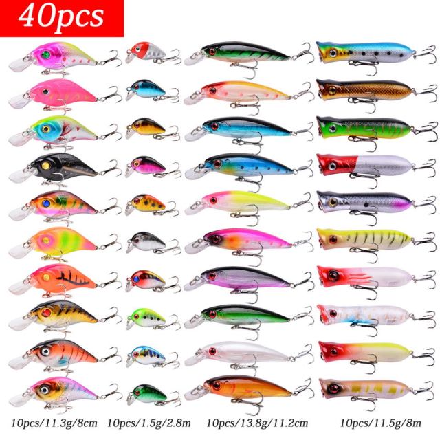 Fly Fishing Lure Set With Hard Bait, Jia Crankbait Lures, Wobbler, And Carp  6 Models Minnow T2006022158 From China From Eebhod, $37.54