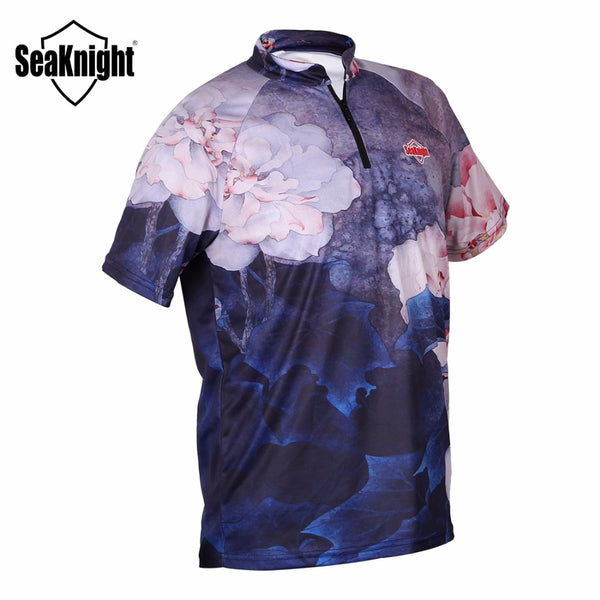 SK001 Short Sleeve Breathable Quick-drying SeaKnight Shirt from Fish On Outlet XL / Picture Color