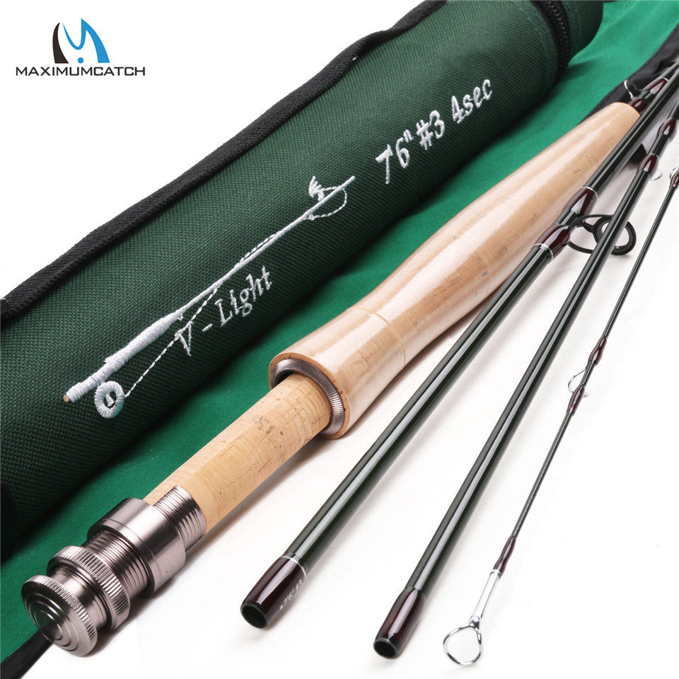 V-access Fly Fishing Rod 9ft 3/4/5/6/7/8/9/10/12WT Fast Action